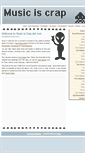Mobile Screenshot of musiciscrap.com